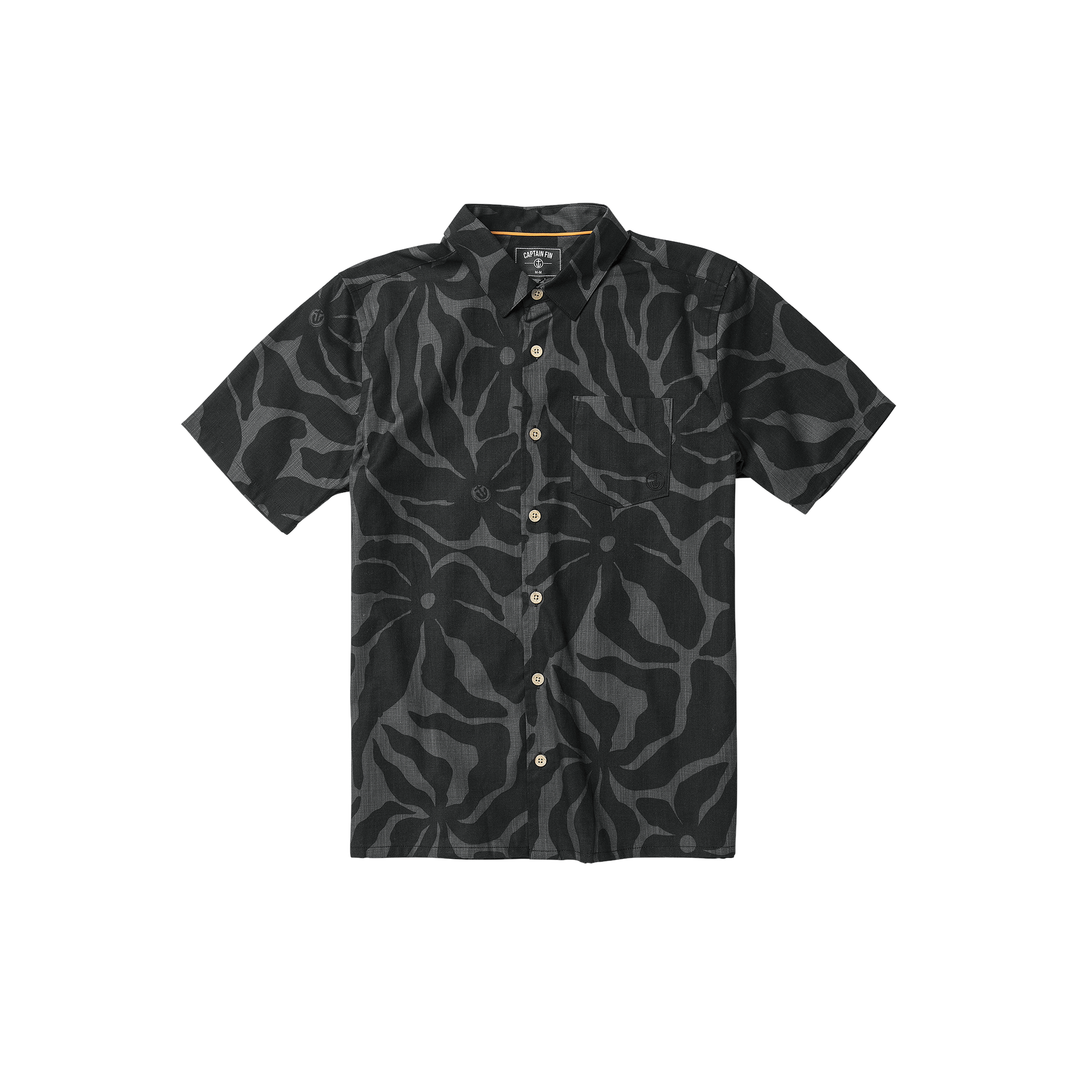 Palm Warp Shirt - Black