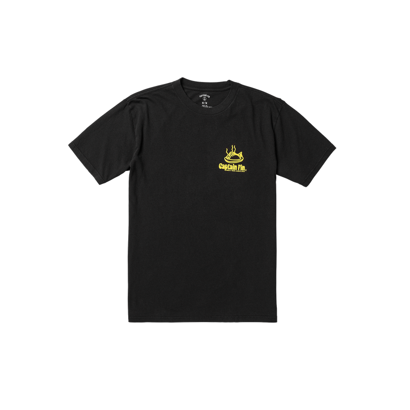 Mostly Fresh Short Sleeve Tee - Black - Captain Fin Co.