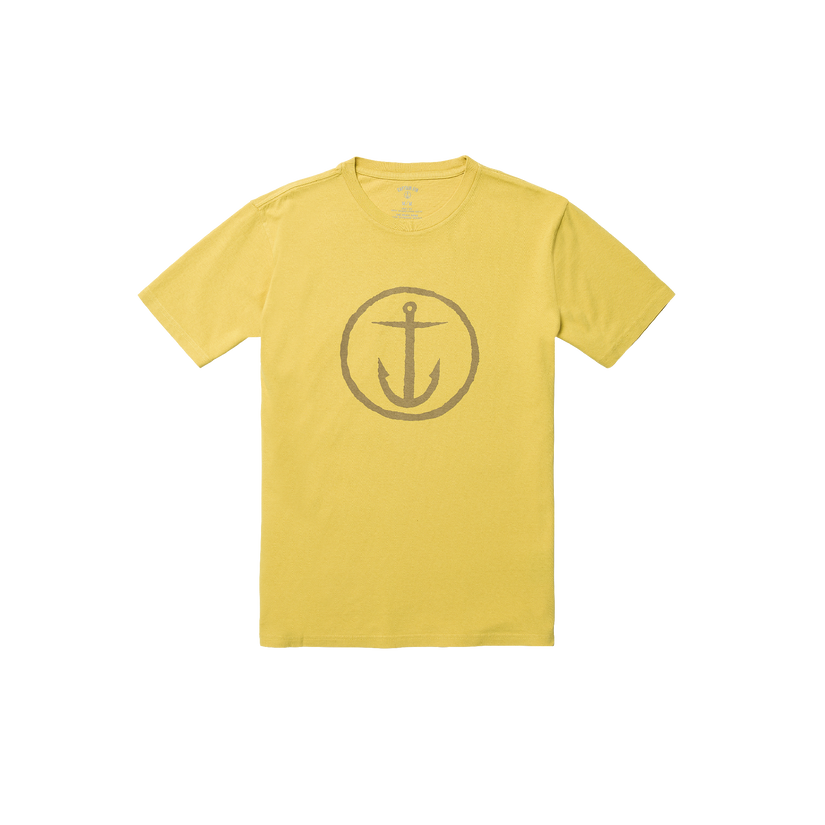 Og Logo Tee - MINERAL YELLOW - Captain Fin Co.