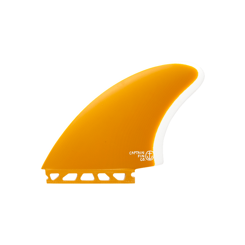 CF Keel Yellow - Single Tab - Captain Fin