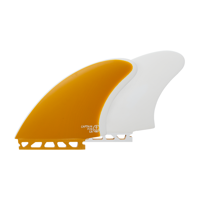 CF Keel Yellow - Single Tab - Captain Fin